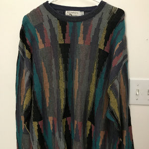 Vintage 80s Cosby Sweater L